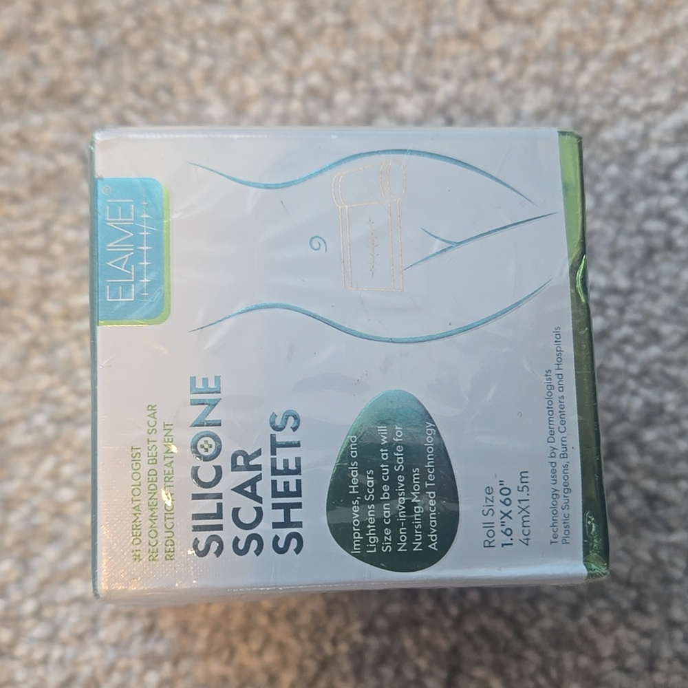 Elaimei Silicone Scar Sheets Roll 1.6"x60"β